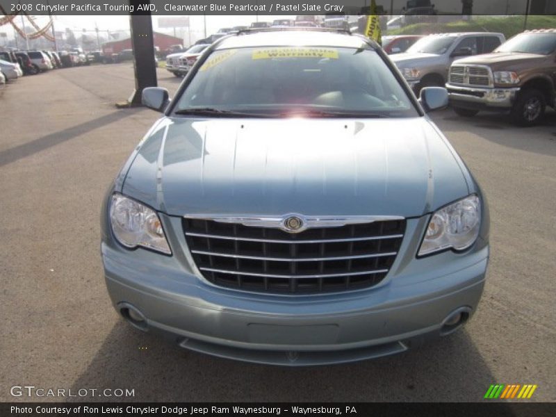 Clearwater Blue Pearlcoat / Pastel Slate Gray 2008 Chrysler Pacifica Touring AWD