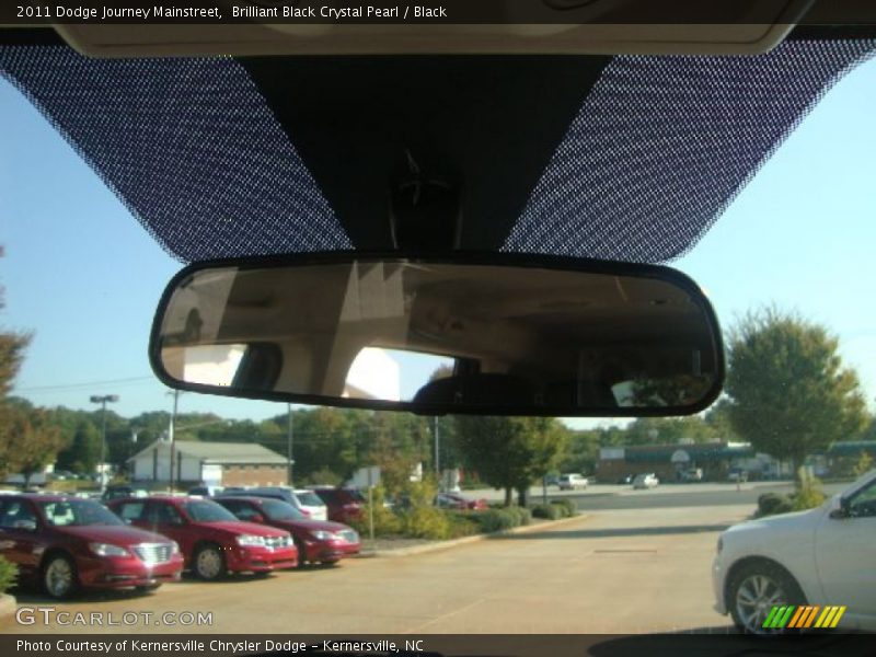 Brilliant Black Crystal Pearl / Black 2011 Dodge Journey Mainstreet