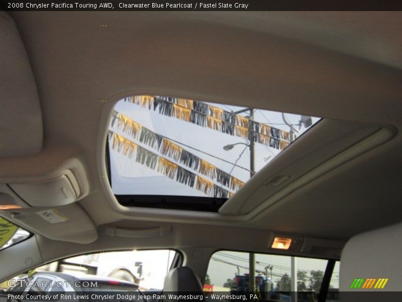 Clearwater Blue Pearlcoat / Pastel Slate Gray 2008 Chrysler Pacifica Touring AWD