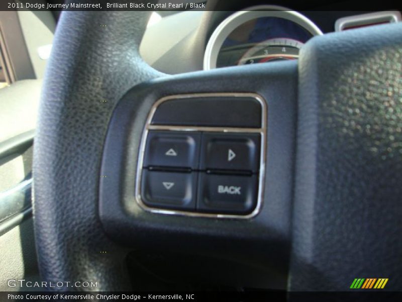 Brilliant Black Crystal Pearl / Black 2011 Dodge Journey Mainstreet