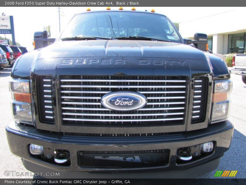 Black / Black 2008 Ford F350 Super Duty Harley-Davidson Crew Cab 4x4