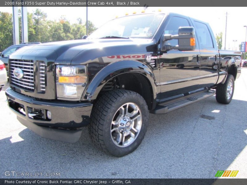 Front 3/4 View of 2008 F350 Super Duty Harley-Davidson Crew Cab 4x4