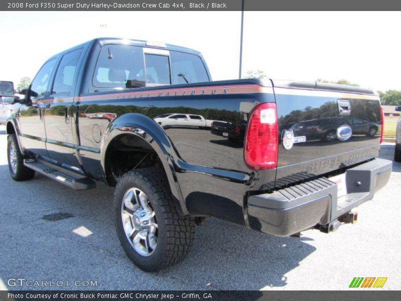 Black / Black 2008 Ford F350 Super Duty Harley-Davidson Crew Cab 4x4