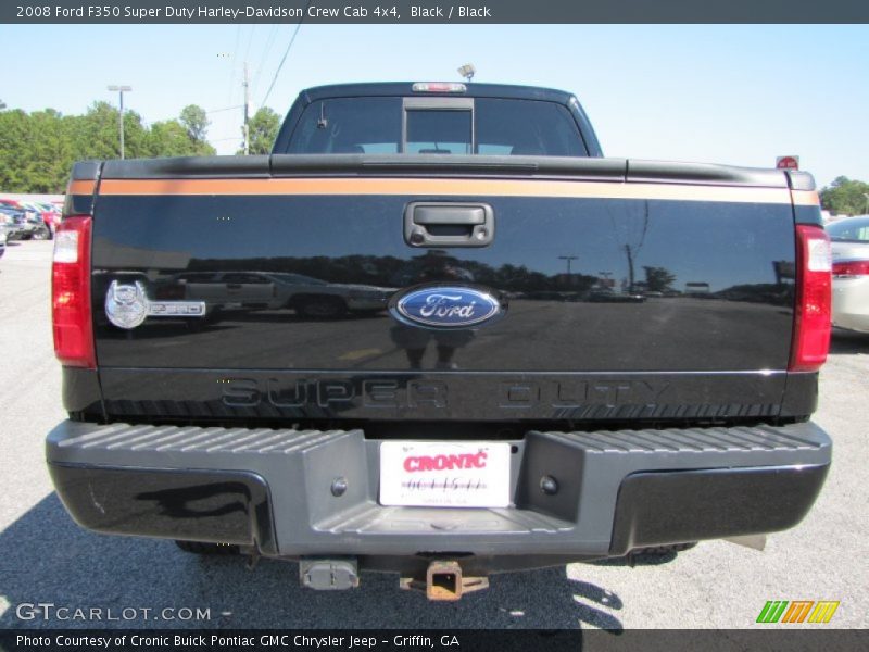 Black / Black 2008 Ford F350 Super Duty Harley-Davidson Crew Cab 4x4