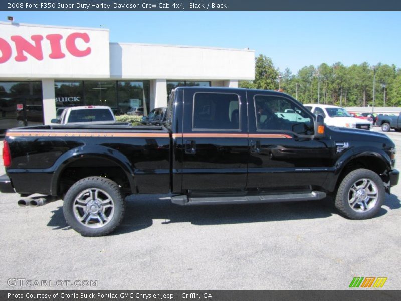 Black / Black 2008 Ford F350 Super Duty Harley-Davidson Crew Cab 4x4