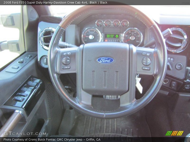 Black / Black 2008 Ford F350 Super Duty Harley-Davidson Crew Cab 4x4