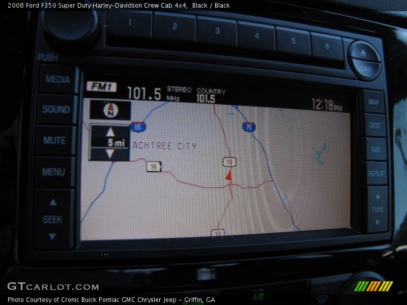 Black / Black 2008 Ford F350 Super Duty Harley-Davidson Crew Cab 4x4