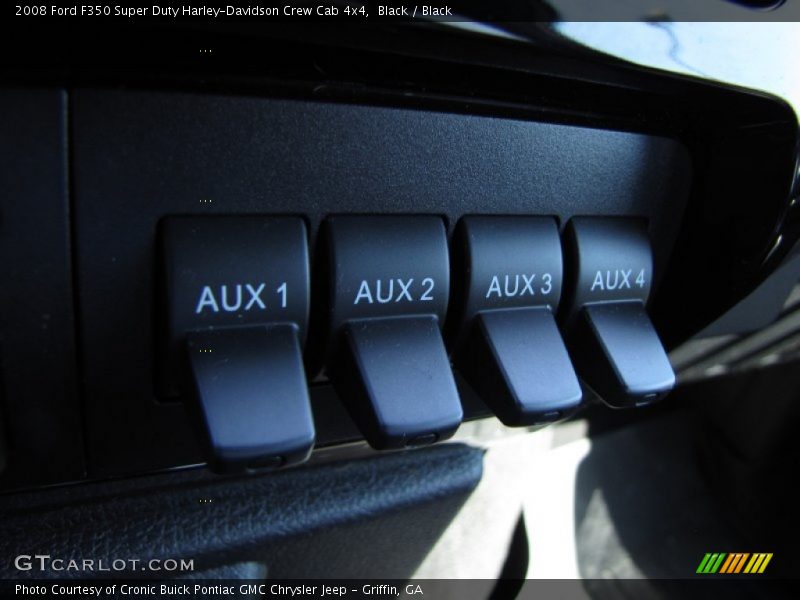 Black / Black 2008 Ford F350 Super Duty Harley-Davidson Crew Cab 4x4