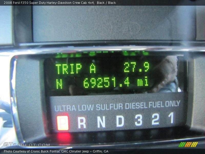Black / Black 2008 Ford F350 Super Duty Harley-Davidson Crew Cab 4x4
