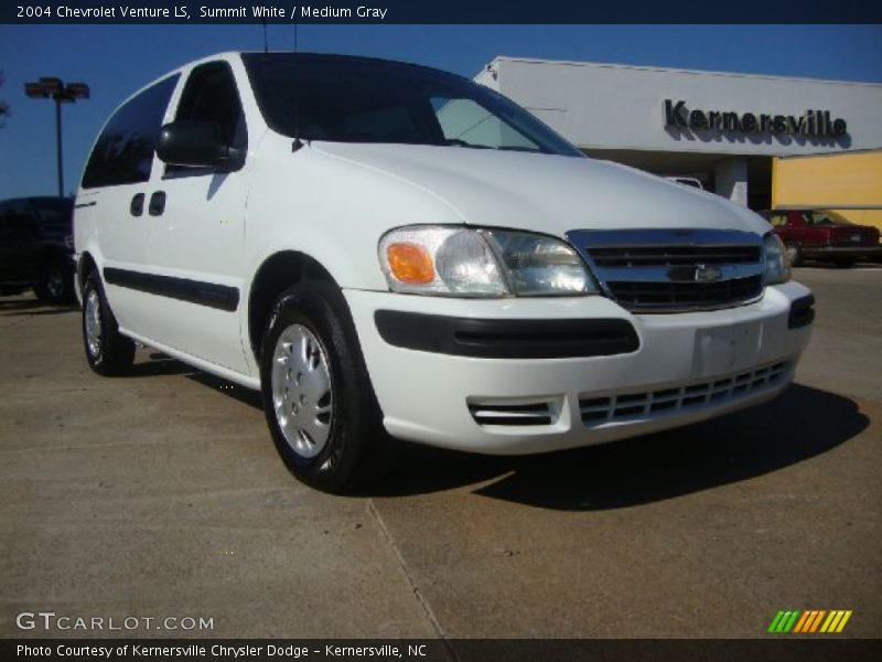 Summit White / Medium Gray 2004 Chevrolet Venture LS