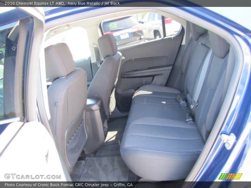 Navy Blue Metallic / Jet Black 2010 Chevrolet Equinox LT AWD