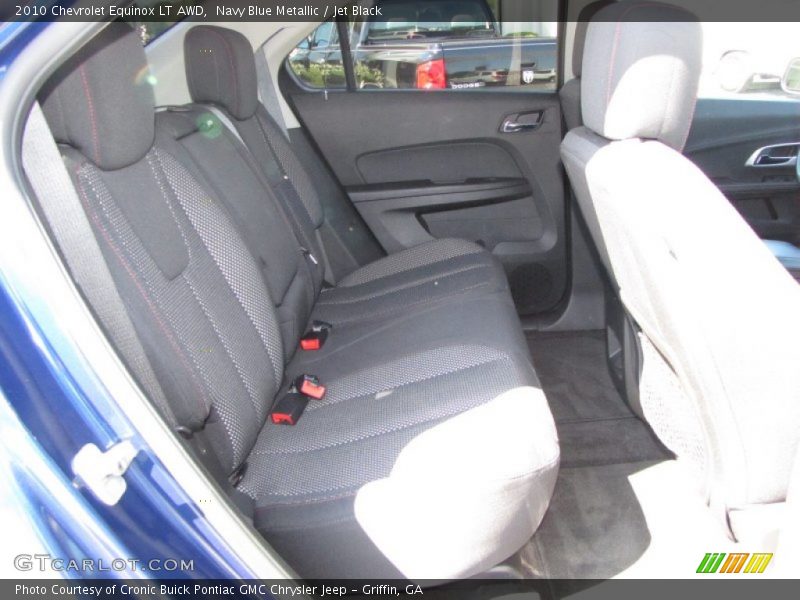 Navy Blue Metallic / Jet Black 2010 Chevrolet Equinox LT AWD