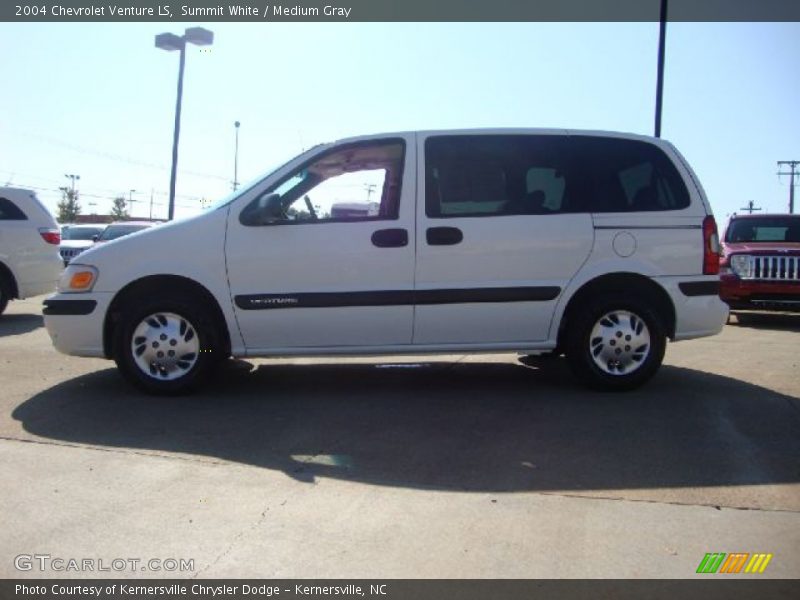 Summit White / Medium Gray 2004 Chevrolet Venture LS
