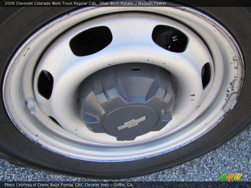 Silver Birch Metallic / Medium Pewter 2008 Chevrolet Colorado Work Truck Regular Cab