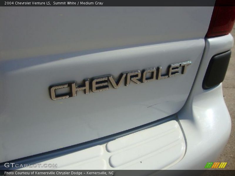 Summit White / Medium Gray 2004 Chevrolet Venture LS