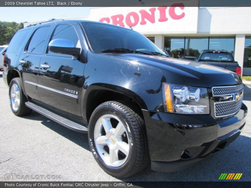 Black / Ebony 2009 Chevrolet Tahoe LTZ