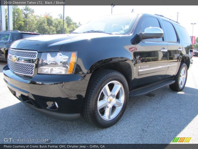 Black / Ebony 2009 Chevrolet Tahoe LTZ