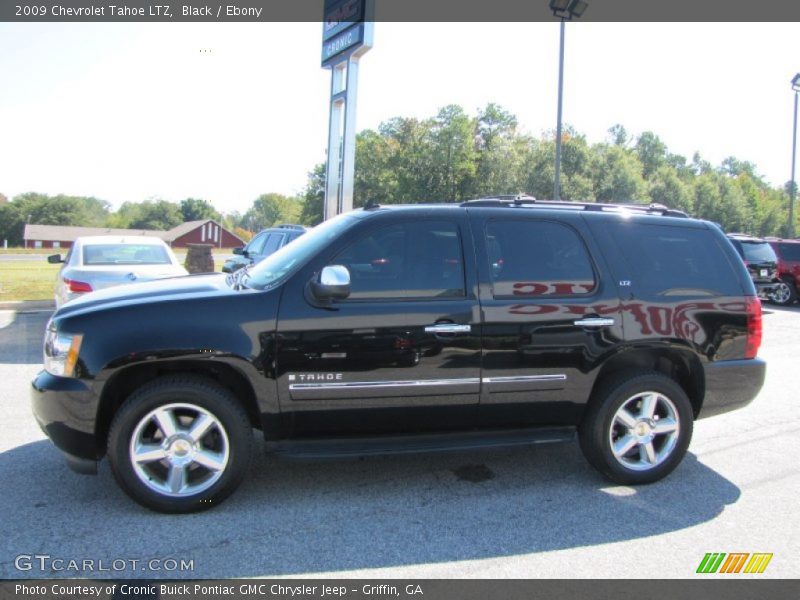 Black / Ebony 2009 Chevrolet Tahoe LTZ