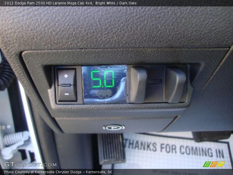 Bright White / Dark Slate 2012 Dodge Ram 2500 HD Laramie Mega Cab 4x4
