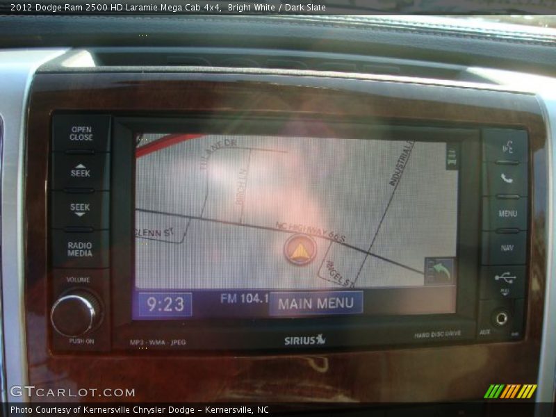 Bright White / Dark Slate 2012 Dodge Ram 2500 HD Laramie Mega Cab 4x4