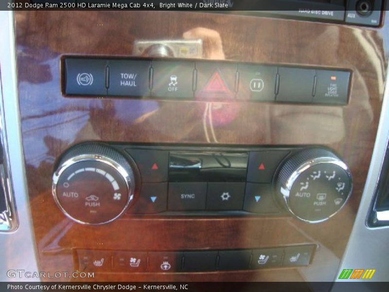 Bright White / Dark Slate 2012 Dodge Ram 2500 HD Laramie Mega Cab 4x4