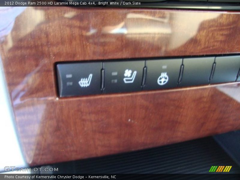 Bright White / Dark Slate 2012 Dodge Ram 2500 HD Laramie Mega Cab 4x4
