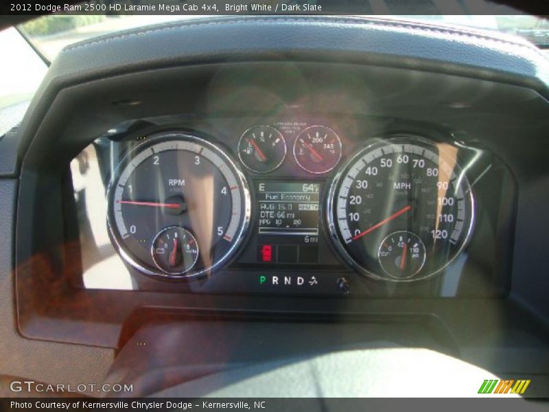 2012 Ram 2500 HD Laramie Mega Cab 4x4 Laramie Mega Cab 4x4 Gauges