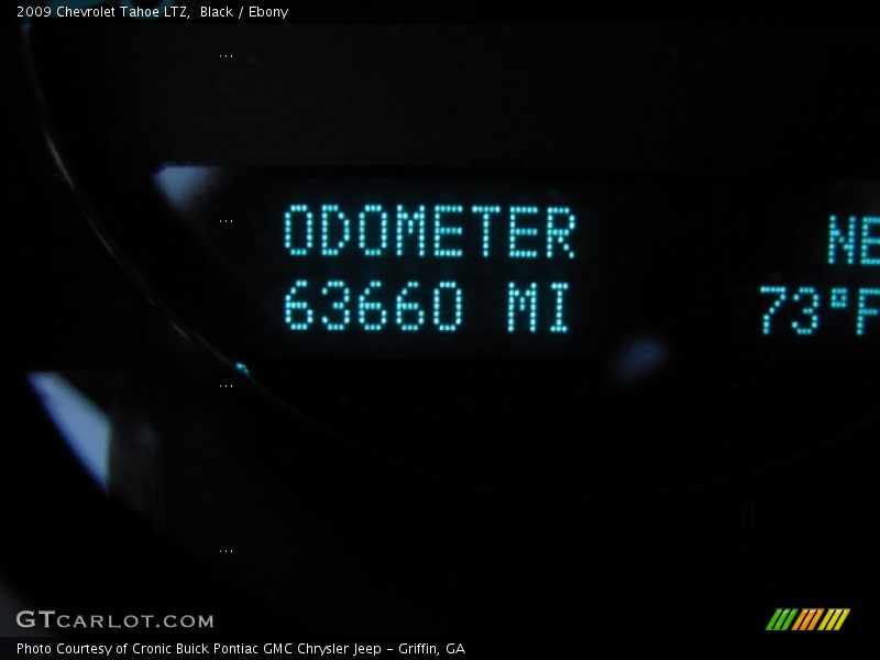 Black / Ebony 2009 Chevrolet Tahoe LTZ