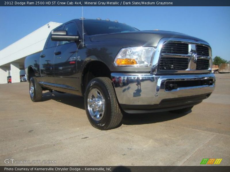 Mineral Gray Metallic / Dark Slate/Medium Graystone 2012 Dodge Ram 2500 HD ST Crew Cab 4x4