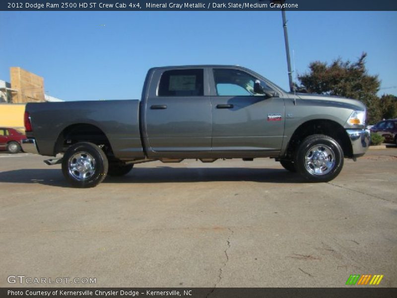 Mineral Gray Metallic / Dark Slate/Medium Graystone 2012 Dodge Ram 2500 HD ST Crew Cab 4x4