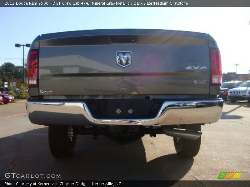 Mineral Gray Metallic / Dark Slate/Medium Graystone 2012 Dodge Ram 2500 HD ST Crew Cab 4x4