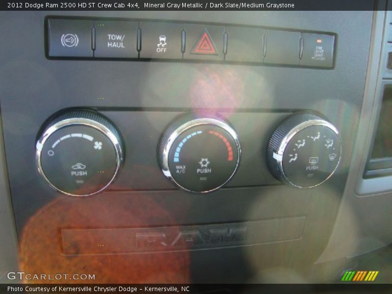 Mineral Gray Metallic / Dark Slate/Medium Graystone 2012 Dodge Ram 2500 HD ST Crew Cab 4x4
