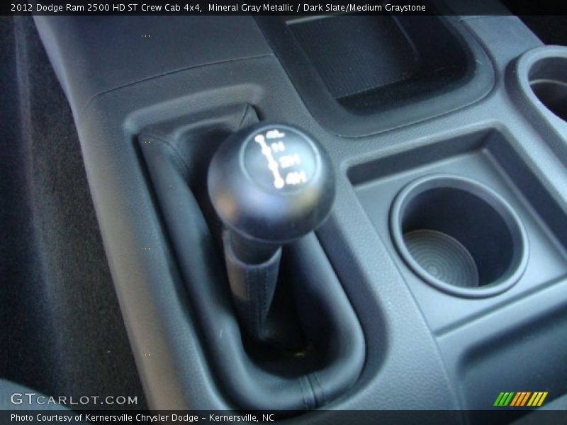 Mineral Gray Metallic / Dark Slate/Medium Graystone 2012 Dodge Ram 2500 HD ST Crew Cab 4x4