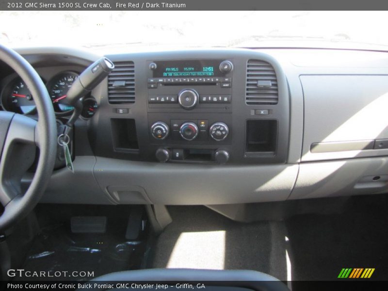 Fire Red / Dark Titanium 2012 GMC Sierra 1500 SL Crew Cab