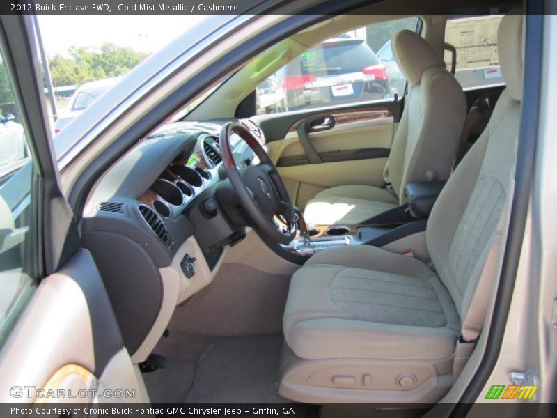  2012 Enclave FWD Cashmere Interior