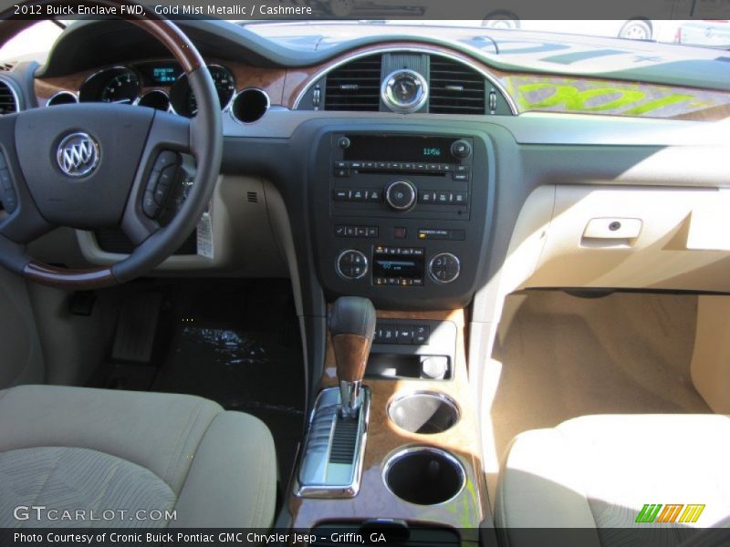 Gold Mist Metallic / Cashmere 2012 Buick Enclave FWD