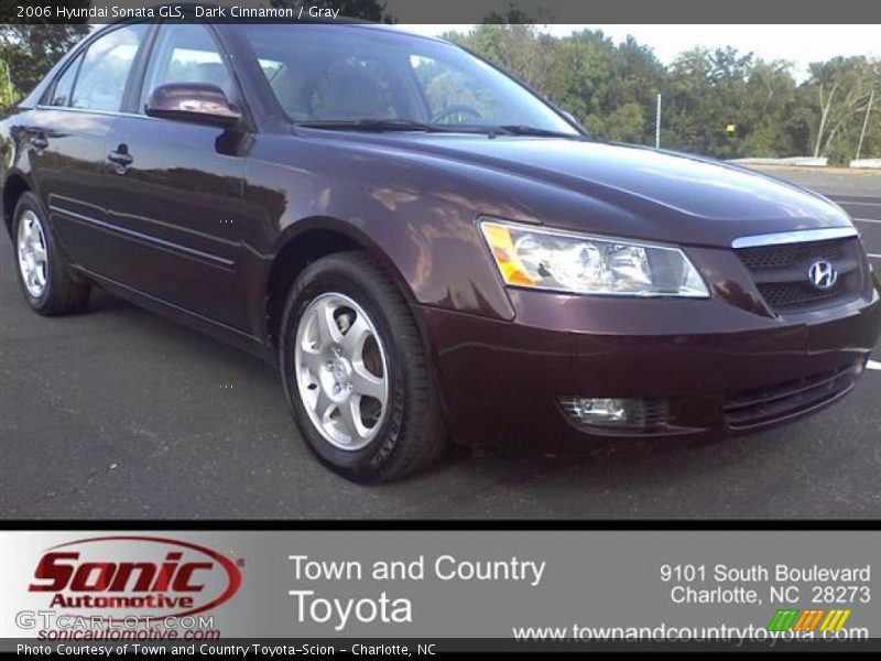 Dark Cinnamon / Gray 2006 Hyundai Sonata GLS
