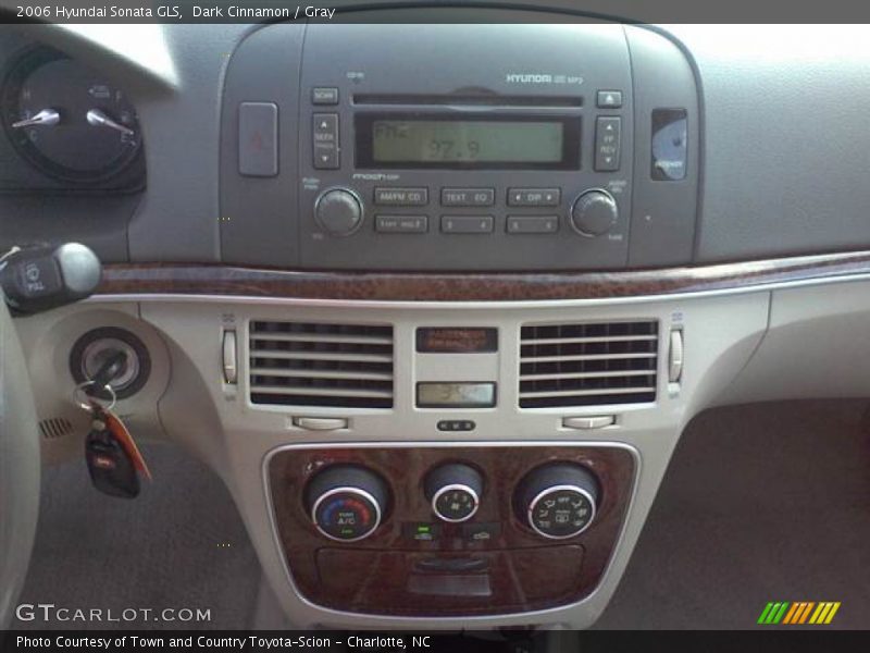 Dark Cinnamon / Gray 2006 Hyundai Sonata GLS