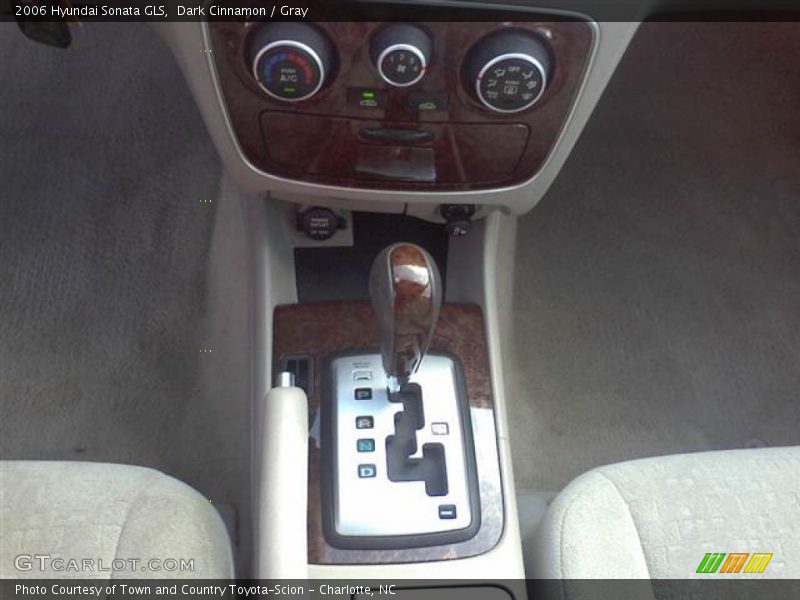 Dark Cinnamon / Gray 2006 Hyundai Sonata GLS