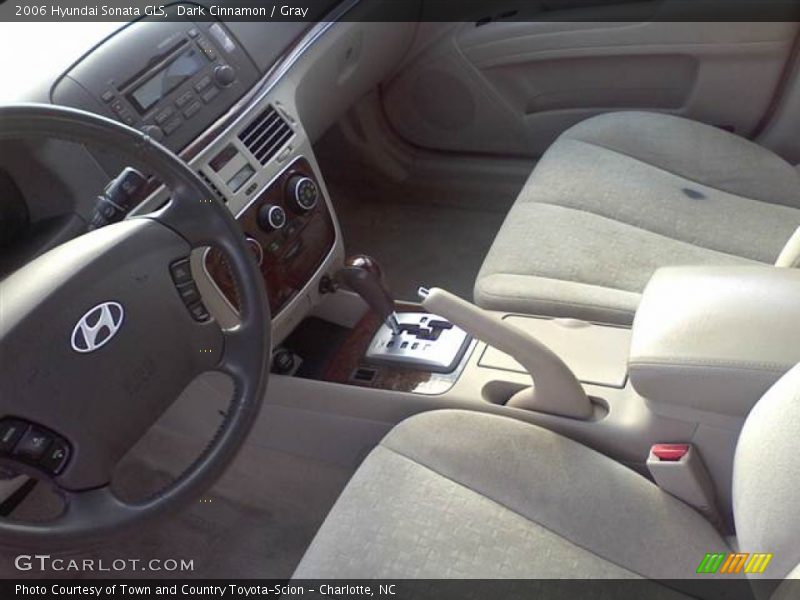 Dark Cinnamon / Gray 2006 Hyundai Sonata GLS