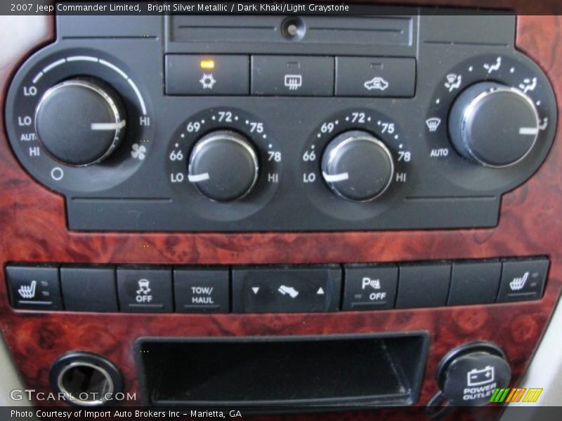 Controls of 2007 Commander Limited