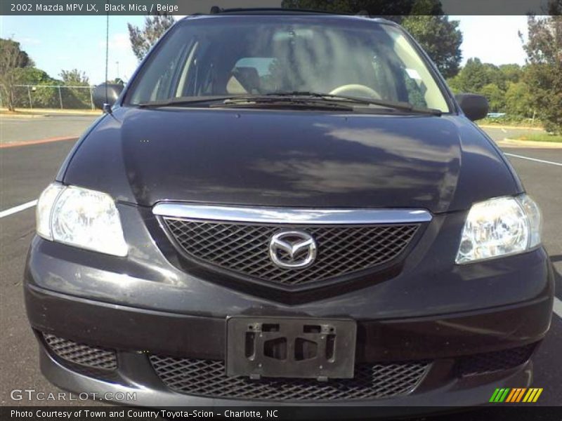 Black Mica / Beige 2002 Mazda MPV LX