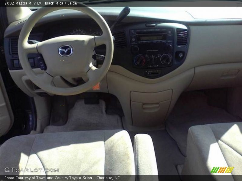 Black Mica / Beige 2002 Mazda MPV LX