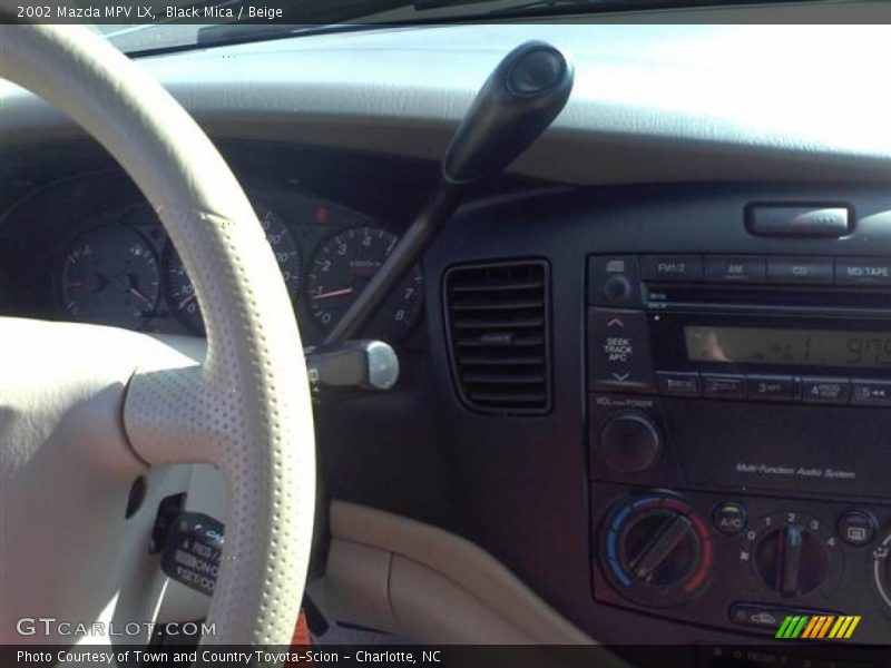 Black Mica / Beige 2002 Mazda MPV LX