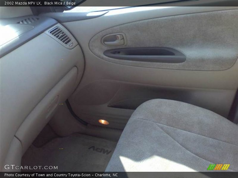 Black Mica / Beige 2002 Mazda MPV LX