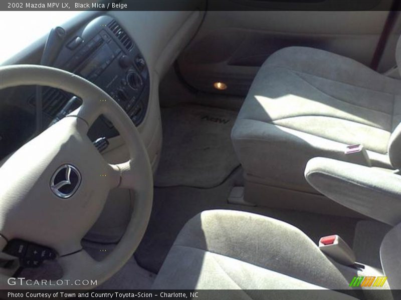 Black Mica / Beige 2002 Mazda MPV LX