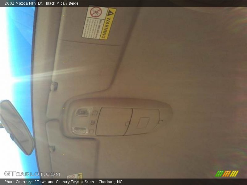 Black Mica / Beige 2002 Mazda MPV LX