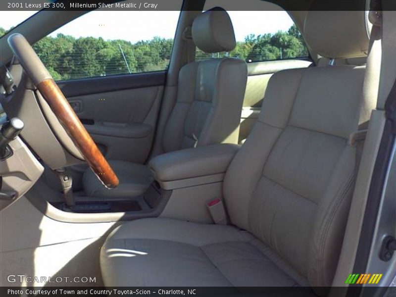 Millenium Silver Metallic / Gray 2001 Lexus ES 300