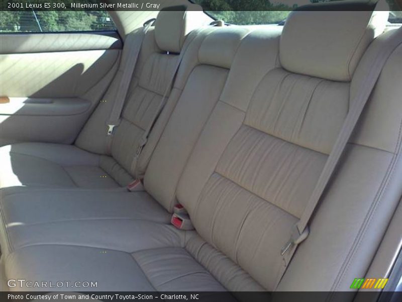 Millenium Silver Metallic / Gray 2001 Lexus ES 300
