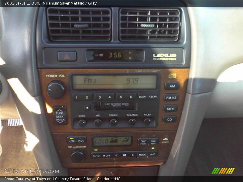 Millenium Silver Metallic / Gray 2001 Lexus ES 300